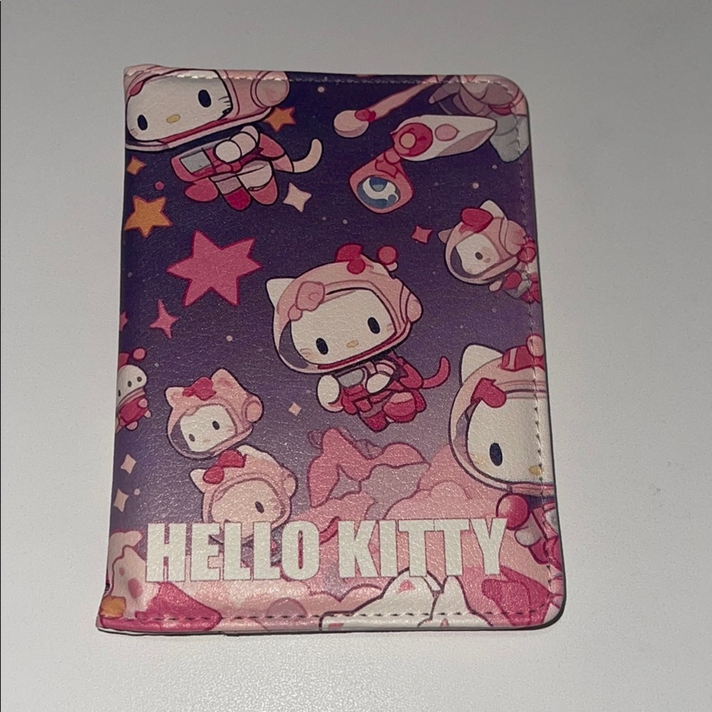 Hello Kitty Astronaut Passport Cover - Pink and Purple